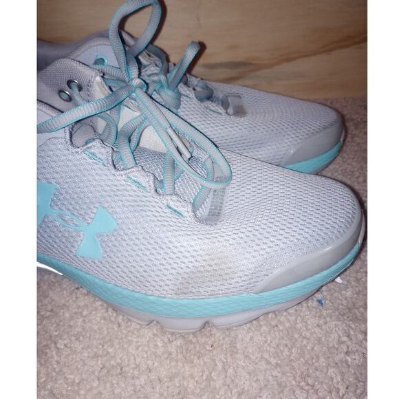 Adult Under Armour Blue/Grey Sneakers Shoes Charged Gemini - Picture 2 of 2